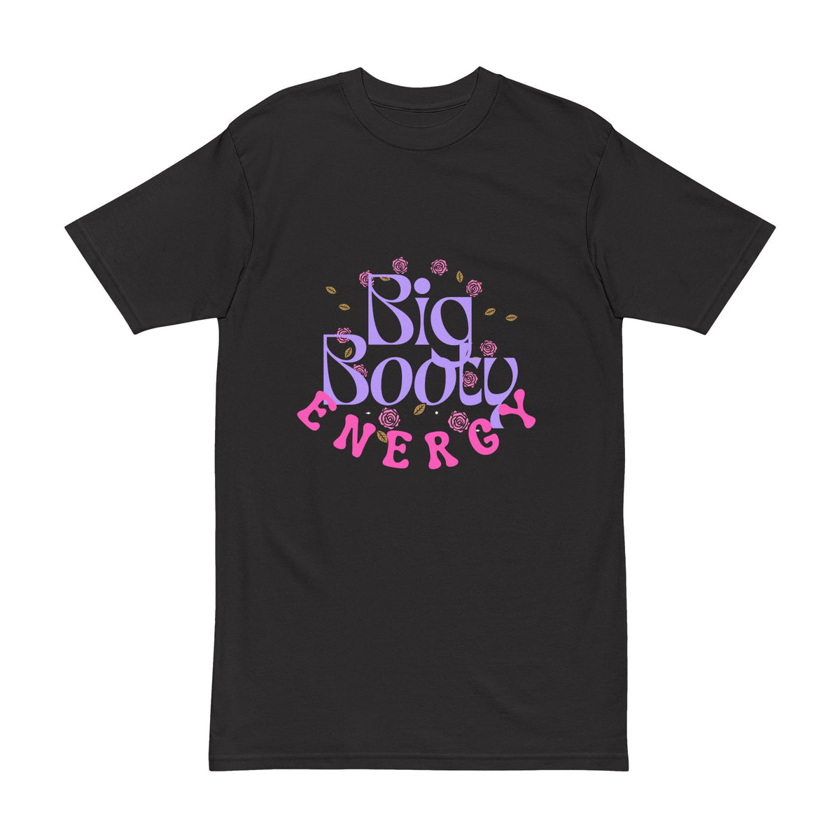 Big Booty Energy Baddies Bold Heavyweight T-Shirt