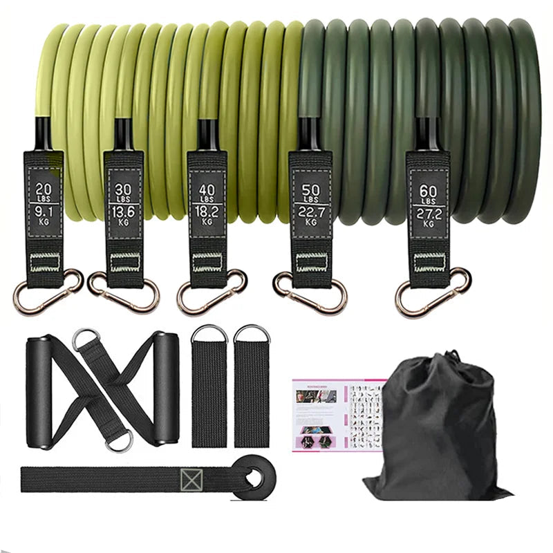 Fitness Resistance Bands Set