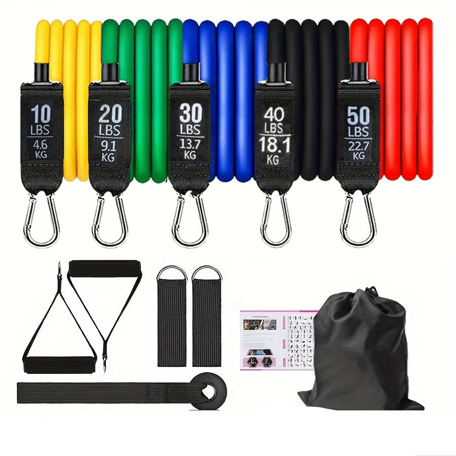 Fitness Resistance Bands Set
