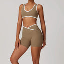  Brown Shorts set